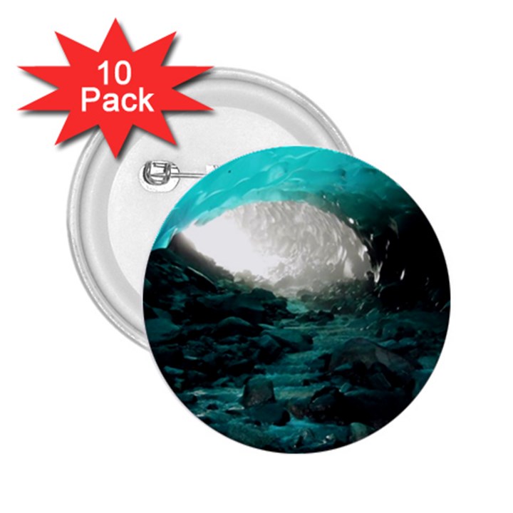 MENDENHALL ICE CAVES 2 2.25  Buttons (10 pack) 