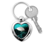 MENDENHALL ICE CAVES 2 Key Chains (Heart) 