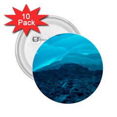 Mendenhall Ice Caves 1 2 25  Buttons (10 Pack)  by trendistuff