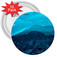 Mendenhall Ice Caves 1 3  Buttons (10 Pack)  by trendistuff