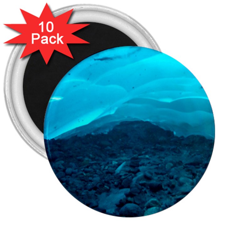 MENDENHALL ICE CAVES 1 3  Magnets (10 pack) 