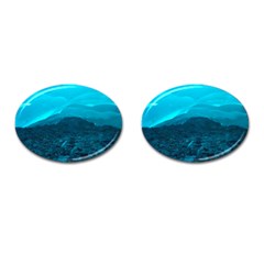 Mendenhall Ice Caves 1 Cufflinks (oval) by trendistuff