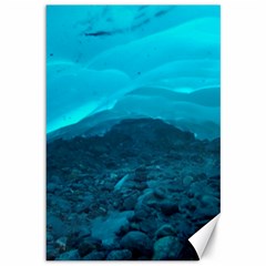 Mendenhall Ice Caves 1 Canvas 12  X 18   by trendistuff