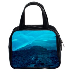 Mendenhall Ice Caves 1 Classic Handbags (2 Sides) by trendistuff