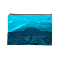 Mendenhall Ice Caves 1 Cosmetic Bag (large)  by trendistuff