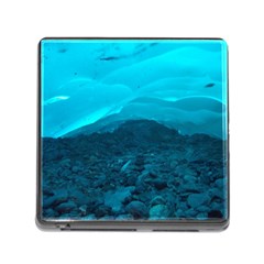 Mendenhall Ice Caves 1 Memory Card Reader (square) by trendistuff