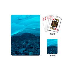 Mendenhall Ice Caves 1 Playing Cards (mini)  by trendistuff