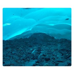 Mendenhall Ice Caves 1 Double Sided Flano Blanket (small)  by trendistuff