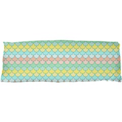 Scallop Repeat Pattern In Miami Pastel Aqua, Pink, Mint And Lemon Samsung Galaxy Nexus S I9020 Hardshell Case by PaperandFrill