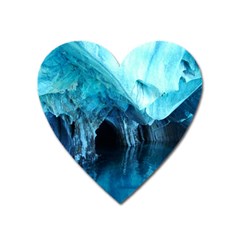 Marble Caves 3 Heart Magnet by trendistuff