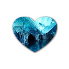 Marble Caves 3 Heart Coaster (4 Pack)  by trendistuff