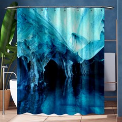 Marble Caves 3 Shower Curtain 60  X 72  (medium) 