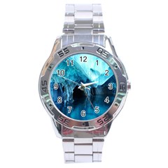 Marble Caves 3 Stainless Steel Men s Watch by trendistuff