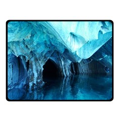 Marble Caves 3 Double Sided Fleece Blanket (small) 