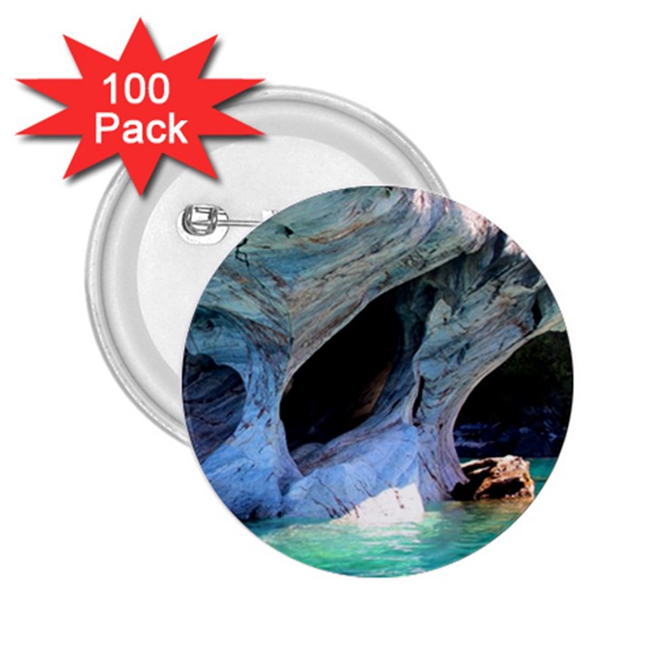 MARBLE CAVES 2 2.25  Buttons (100 pack) 