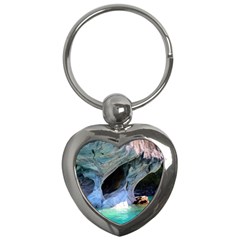 Marble Caves 2 Key Chains (heart)  by trendistuff