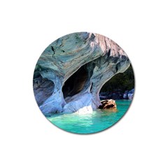 Marble Caves 2 Magnet 3  (round) by trendistuff