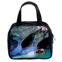 Marble Caves 2 Classic Handbags (2 Sides) by trendistuff