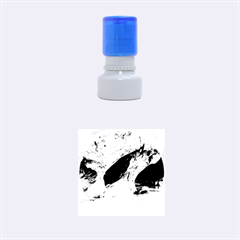 Marble Caves 2 Rubber Round Stamps (small) by trendistuff