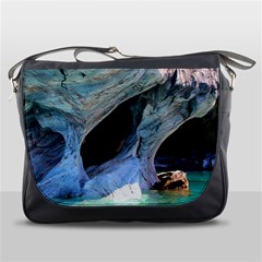 Marble Caves 2 Messenger Bags by trendistuff