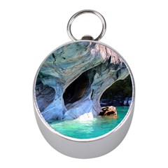 Marble Caves 2 Mini Silver Compasses by trendistuff