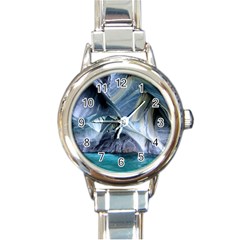 Marble Caves 1 Round Italian Charm Watches by trendistuff