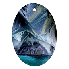 Marble Caves 1 Ornament (oval)  by trendistuff