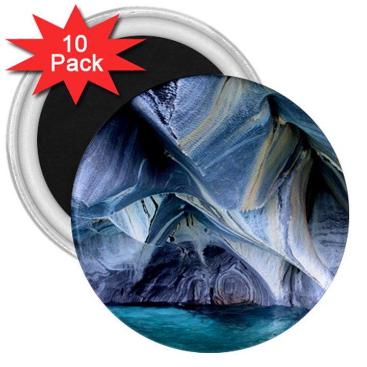 MARBLE CAVES 1 3  Magnets (10 pack) 