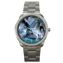 Marble Caves 1 Sport Metal Watches by trendistuff