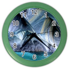 Marble Caves 1 Color Wall Clocks by trendistuff