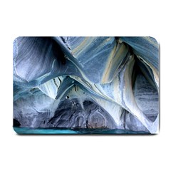 Marble Caves 1 Small Doormat  by trendistuff