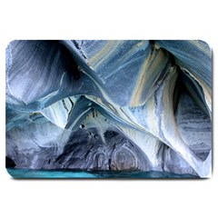 Marble Caves 1 Large Doormat  by trendistuff