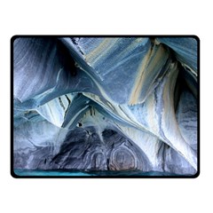 Marble Caves 1 Fleece Blanket (small) by trendistuff