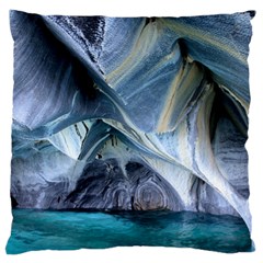 Marble Caves 1 Standard Flano Cushion Cases (one Side)  by trendistuff