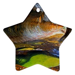 Left Fork Creek Star Ornament (two Sides)  by trendistuff