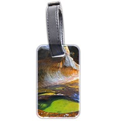 Left Fork Creek Luggage Tags (two Sides) by trendistuff