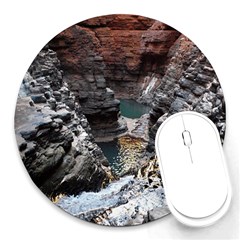 Karijini Canyon Round Mousepads by trendistuff