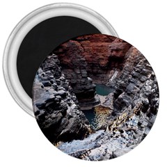 Karijini Canyon 3  Magnets by trendistuff