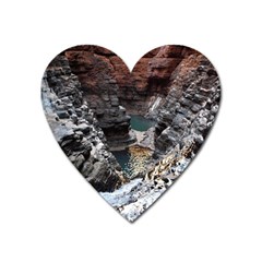 Karijini Canyon Heart Magnet by trendistuff