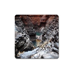 Karijini Canyon Square Magnet by trendistuff