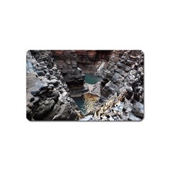 Karijini Canyon Magnet (name Card) by trendistuff