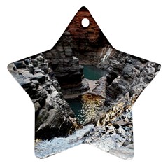 Karijini Canyon Star Ornament (two Sides)  by trendistuff