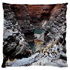 Karijini Canyon Large Cushion Cases (one Side)  by trendistuff