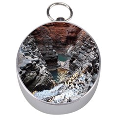 Karijini Canyon Silver Compasses by trendistuff