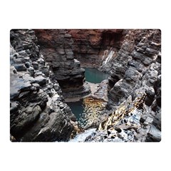 Karijini Canyon Double Sided Flano Blanket (mini) 