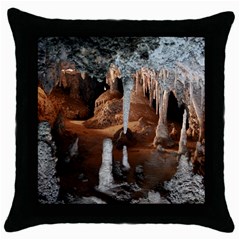 Jenolan Imperial Cave Throw Pillow Cases (black) by trendistuff