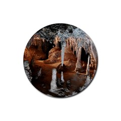 Jenolan Imperial Cave Rubber Round Coaster (4 Pack)  by trendistuff