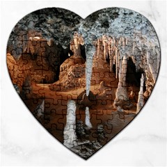 Jenolan Imperial Cave Jigsaw Puzzle (heart) by trendistuff