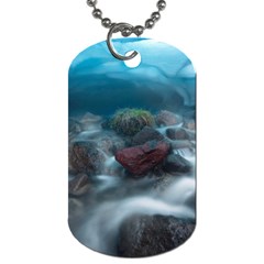 Iceland Cave Dog Tag (one Side) by trendistuff