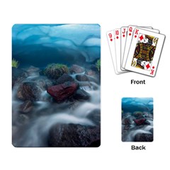 Iceland Cave Playing Card by trendistuff